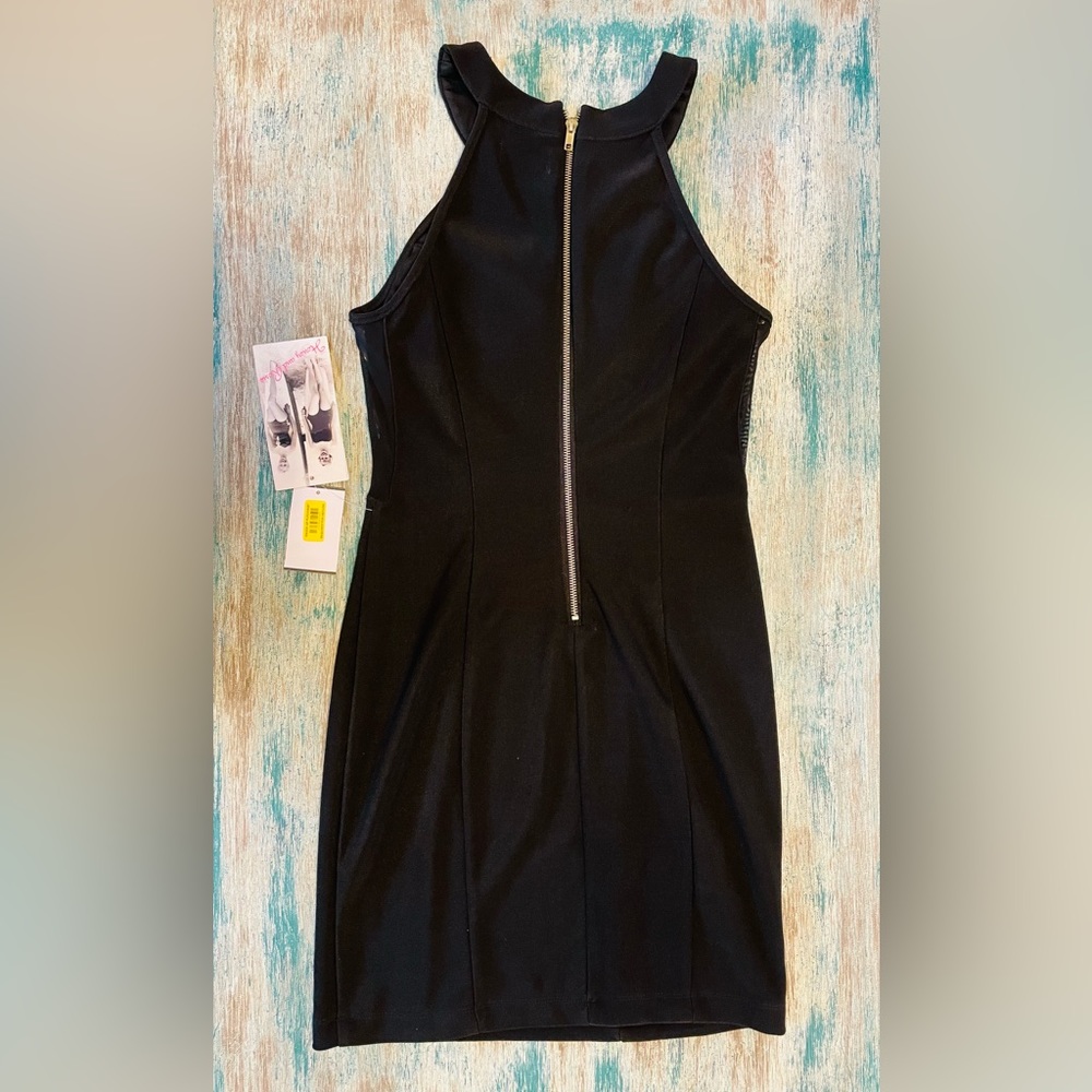 NWT Small Black and Rhinestone Cocktail/Evening-wear Dress - Picture 2 of 12